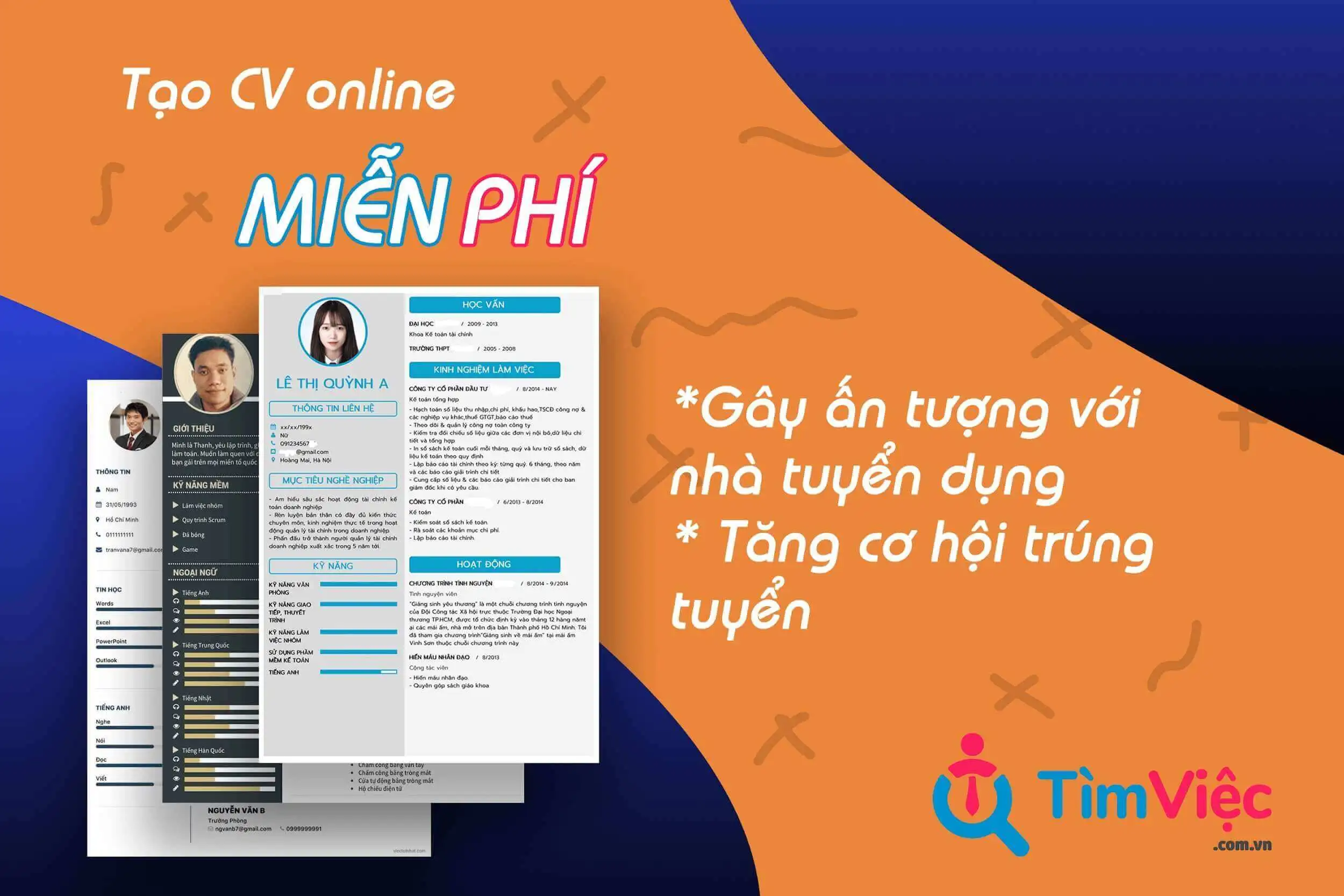 [1000+] Mẫu CV xin việc MIỄN PHÍ cho mọi ngành nghề 21