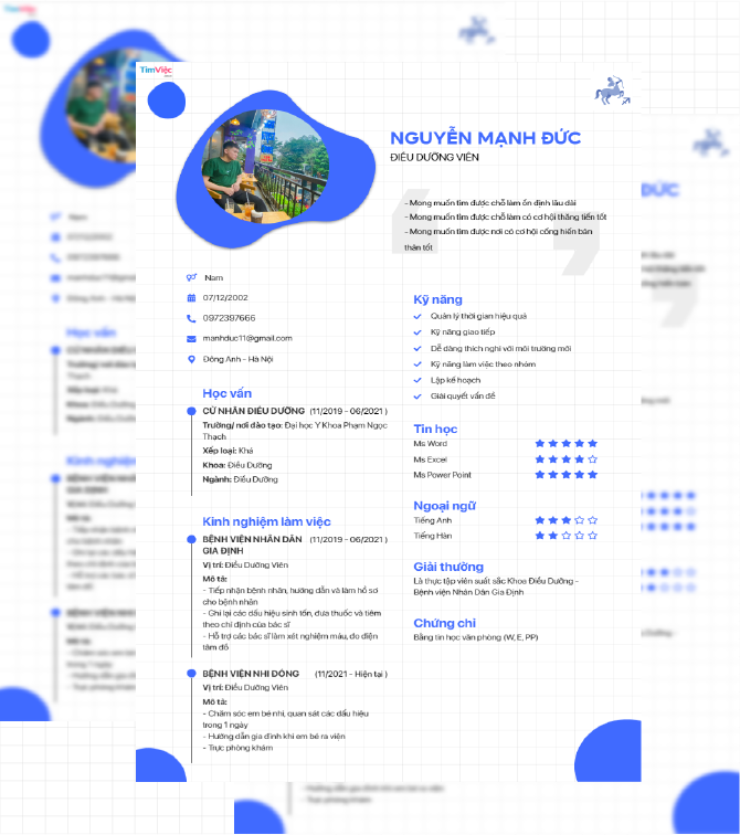 Mẫu CV cung Nhân Mã Mẫu CV cung Nhân Mã
