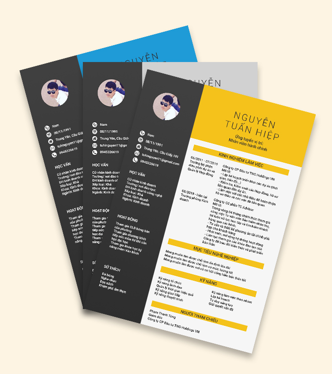 Mẫu CV tiêu chuẩn Mẫu CV xin việc tiêu chuẩn